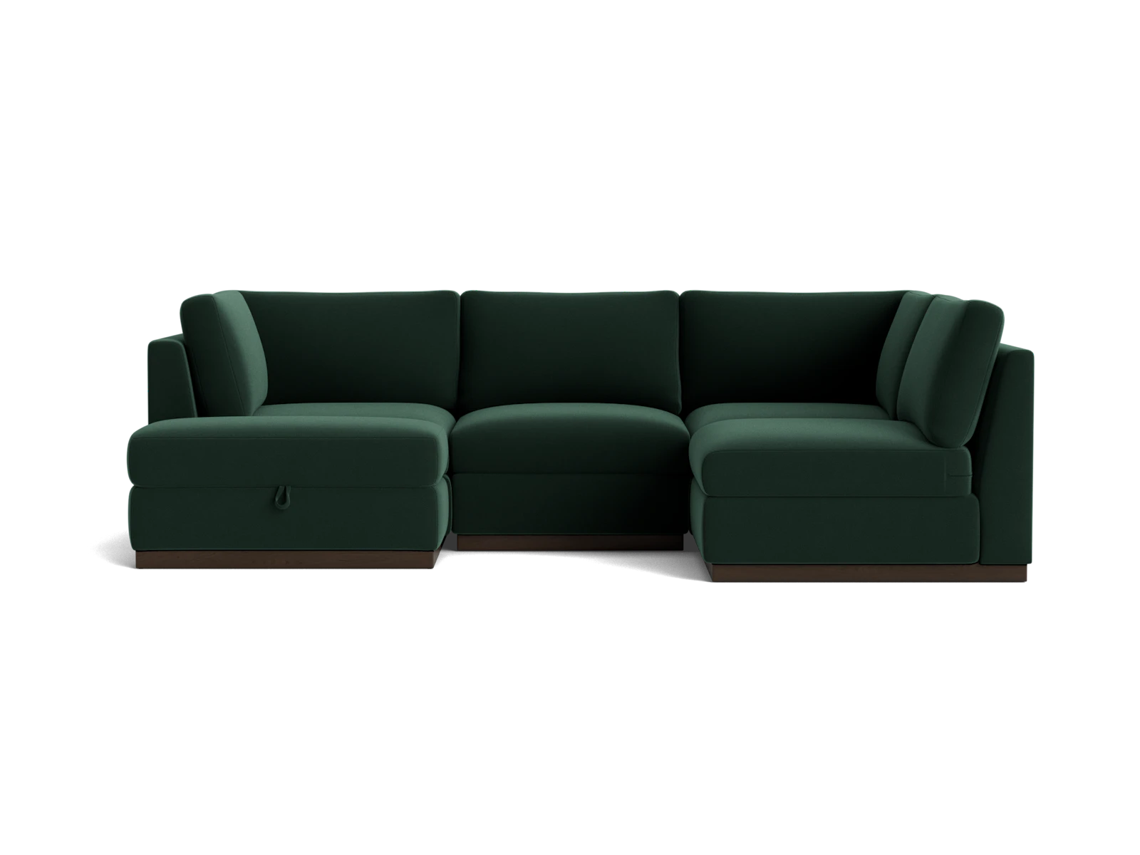 Holt Petite Modular U-Sofa Storage Sectional
